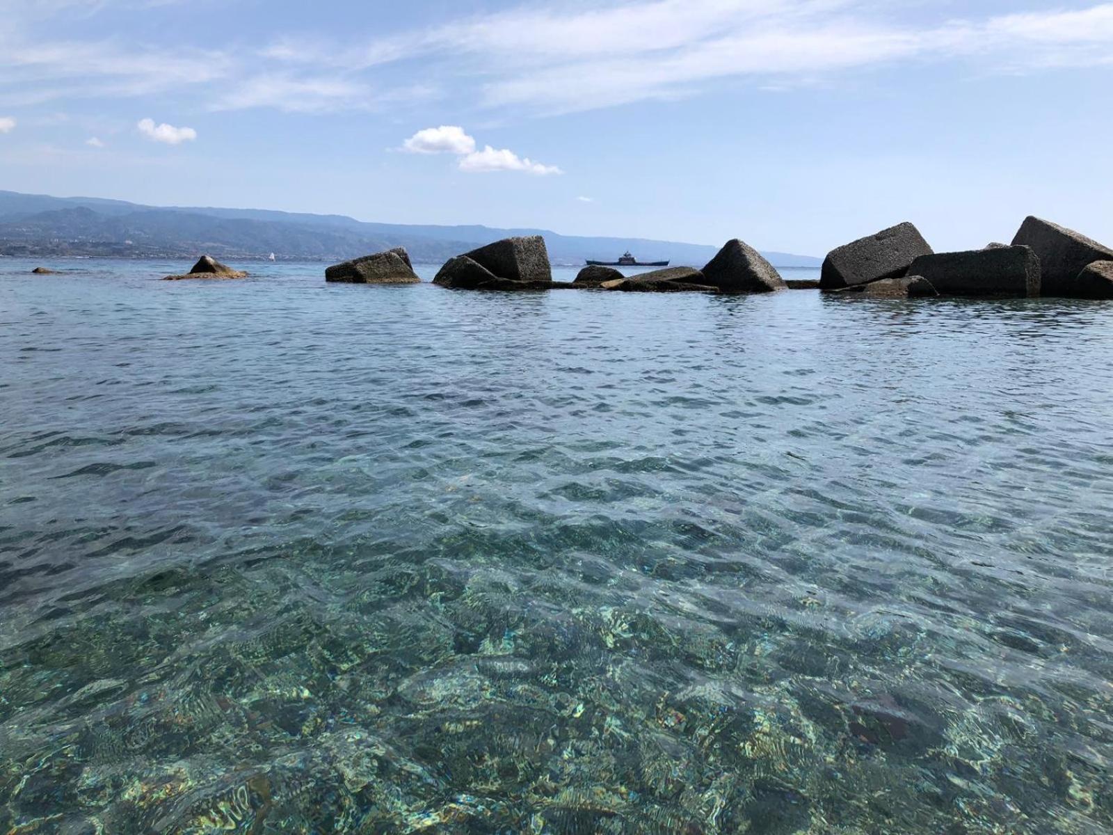 Paradiso Vista Mare Retreat Messina Esterno foto